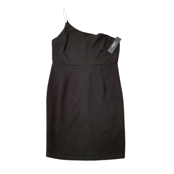 Lulus Dresses & Skirts - LULU’s black one shoulder mini dress